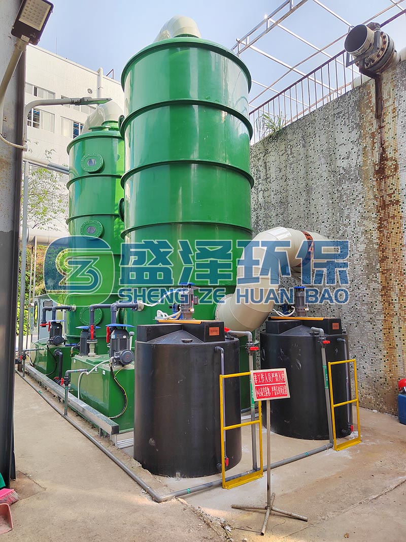 制药行业污水站废气收集除臭系统