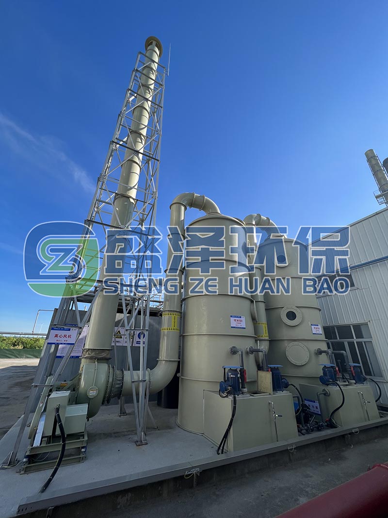 油脂企业污水池异味治理