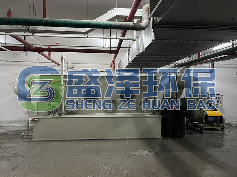 制药行业实验室污水站废气设备改造及加盖